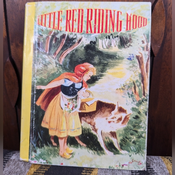 Vintage Little Red Riding Hood Story Book - Picture 1 of 6